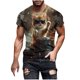 thumbnail image 2 of Tops para hombre, blusas y camisas de cuello redondo y manga corta para hombre. Moda para hombre, blusas casuales de cuello redondo con estampados modernos y novedosos. Camisas de manga corta y cuello, 2 of 5
