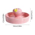 thumbnail image 3 of Yhmxh Ceramic Bird Feeding Bowl, Cute Bird Food Dish, Splatter Proof Parrot Cockatiel Feeder Dish, Heavy Base Ceramic Bird Feed Bowl for Small Medium Parrots Pet Bird Cage Daily Feeding Supplies, 3 of 6