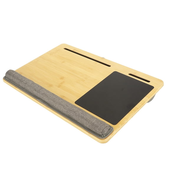 Laptop Desk,Laptop Desk Built in Lap Desk Bamboo Top Lap Desk Modern Innovation