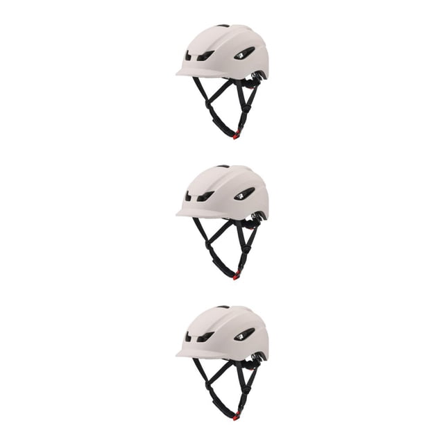 tamizeot Motorcycle - Comfortable Cloth Lining Adjustable Head Circumference Simple And Fashionable Protective Beige L 3Set