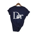 thumbnail image 2 of Women‘s Printed T-Shirts  Personalized Pattern Short Sleeved Tops  Summer Casual T-Shirts  Street Fashion Clothing, 2 of 7