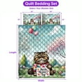 thumbnail image 5 of Happy Mother's Day Best Persian Mom Ever Quilt Bedding Set Cat Lover Kitten Owner Gifts 1 Blanket Bed Cover 2 Pillowcases - 03002, 5 of 5