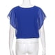 thumbnail image 5 of Women's Loose Casual Short Sleeve Batwing Sleeve Chiffon Top T-shirt BlouseXXL, 5 of 5