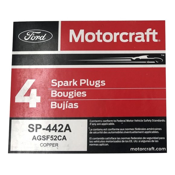 Caja Bujia Convencional 4 Piezas MOTORCRAFT  Convencional AGSF52CA