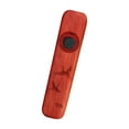 thumbnail image 1 of Childrens Kazoo Flute Wooden Musical Instrument With Replacement Membranes And Pry Bar For Beginners In Wine Color 4.3X1.2X0.4 Inches Uniform Width Design A, 1 of 6