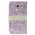 thumbnail image 2 of for Samsung Galaxy J7 2017 J7SkyPro J730 Perx J727 Case Phone Case Hybrid Diamond Bling Wallet Kickstand Pouch Screen Flip Cover Purple, 2 of 4