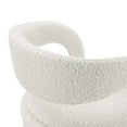 thumbnail image 6 of Modway Pinnacle Boucle Upholstered Counter Stool Set of Two in Ivory Silver, 6 of 10
