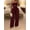 RD, variant on Women's Strapless Wide Leg Jumpsuit - Elegant Cutout Tube Top Romper with Pleated Loose Pants (Available in Black & Wine Red)