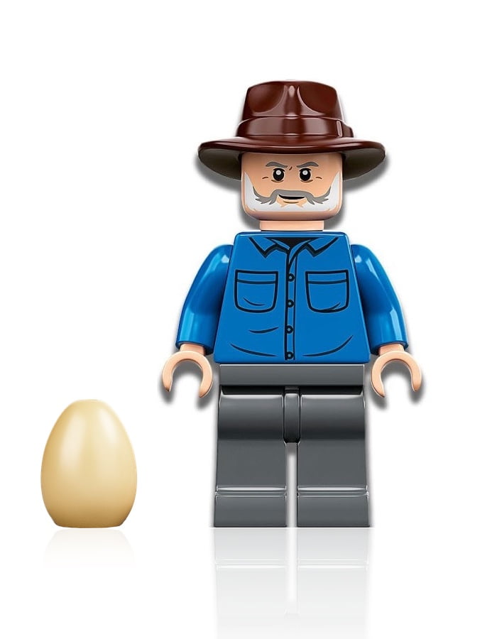 LEGO Jurassic World Dominion Dr. Alan Grant Minifigure with