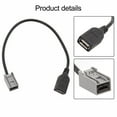 thumbnail image 3 of Car USB Aux Cable Wire Adapter Audio Media Music Interface for Mitsubishi, 3 of 6