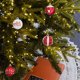 thumbnail image 5 of Christmas Ornaments 9pc Set Shatterproof Christmas Decorations Tree Balls For Xmas Trees Wedding Party Holiday Decorations Tabletop Small Trees Decoration, 5 of 6