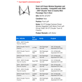 thumbnail image 2 of Front Left Power Window Regulator and Motor Assembly - Compatible with 2004 - 2007 Chrysler Town & Country Mini Passenger Van 4-Door 2005 2006, 2 of 2