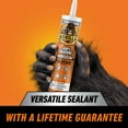 thumbnail image 4 of (12 pack) Gorilla Waterproof Caulk & Seal Silicone Sealant, 10oz Cartridge - Clear Caulking Sealant for Kitchen, Window, Bath, Marine, Door and More, 4 of 10