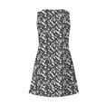 thumbnail image 6 of Yuwull Dresses For Women 2025 Dress Women'S Summer Casual Dress Gradual Sleeveless Neck V-Neck Long Dress Womens Dress Printed Clearance, 6 of 7