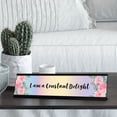 thumbnail image 3 of I am a Constant Delight, Floral Designer Series Desk Sign, Novelty Nameplate (2 x 8"), 3 of 3