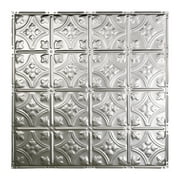 Great Lakes Tin 2ft x 2ft Hamilton Clear Nail-Up Ceiling Tile (5-Pack)