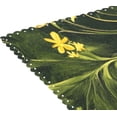 thumbnail image 5 of Ryvnso Placemats Set of 4 Elegant Tropical Floral-d1 Dining Mats Heat-Resistant Non-Slip Washable Table Mat, 5 of 8