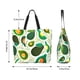 thumbnail image 5 of Disketp Green Avocado Bolsa Tote Estampada para Mujer, Bolso de Hombro y de Mano para Compras y Viajes, 5 of 8