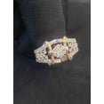 thumbnail image 6 of Pave 1.30 Cts Round Brilliant Cut Diamonds Wedding Cluster Ring In Hallmark 14K Rose Gold, 6 of 13