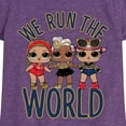 thumbnail image 3 of LOL Surprise! Dolls - Grrrls Run the World - Toddler & Youth Girls Short Sleeve Graphic T-Shirt, 3 of 5
