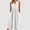 🔥 White, variant on Sentmoon Boho Dress for Women Boho Sleeveless Sun Dresses Summer Solid Color Regular Fit Cute Dresses Streetwear for Everyday Casual Wear XXL