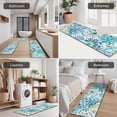 thumbnail image 5 of Blue Paisley and Floral Pattern Kitchen Rugs Sets Of 3,Kitchen Runner Rugs Non Skid Washable,Decorative Kitchen Floor Mats for Kitchen,Sink,Laundry,17"x30"+ 17"x47" + 17"x59", 5 of 6