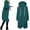 Green jacket for women, variant on Usmixi 2023 Winter Womens Sweatshirt Coat Casual Hooded Overcoat for Women Open Front Zipper Long Sleeve Sweatshirt Coat Fall Lightweight Solid Drawstring Hoodies Outwear with Pocket Up to 65% off