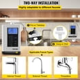thumbnail image 6 of Water Ionizer Machine, Alkaline Acid Filtration, Kangen Water with 6000L Replaceable Filter, 6 of 9
