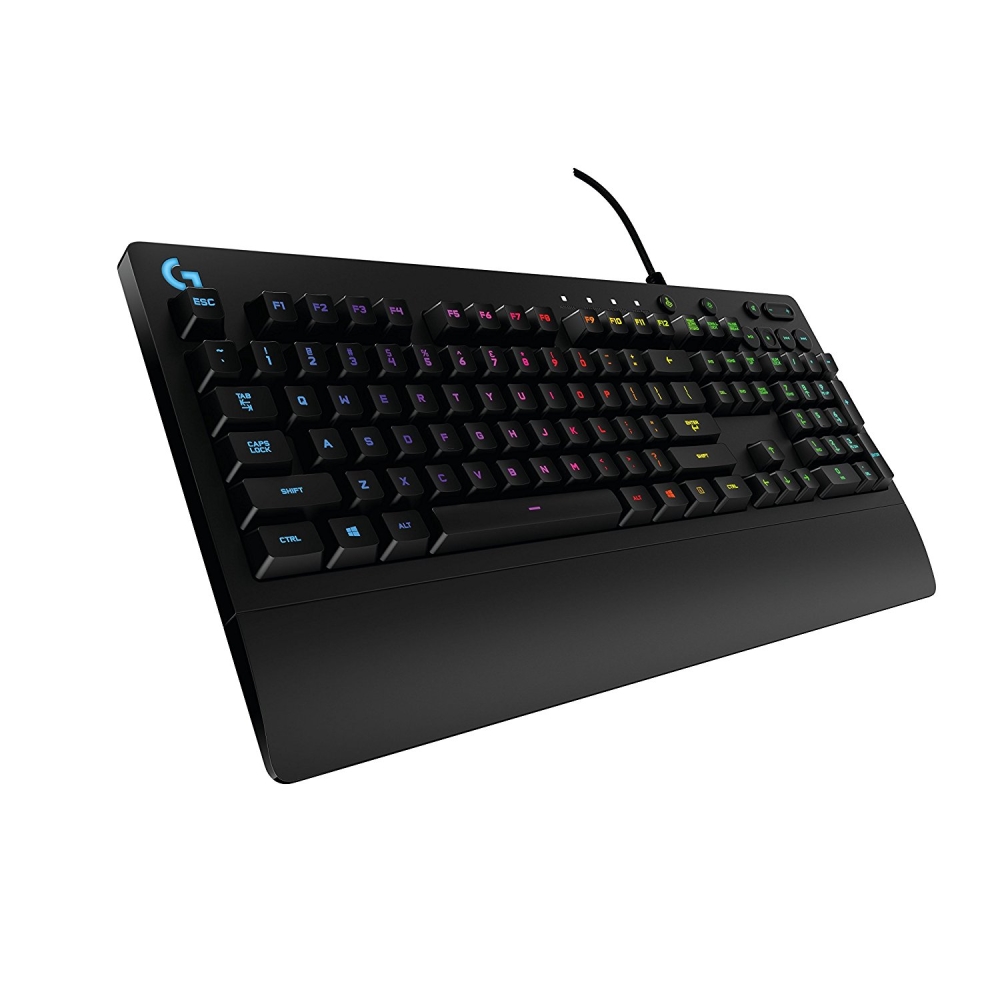 Logitech G213 Gaming Keyboard with Dedicated Media Controls, 16.8 Million Lighting Colors Backlit Keys, Spill-Resistant and Durable Design(Non-Retail Packaging) - image 3 of 5