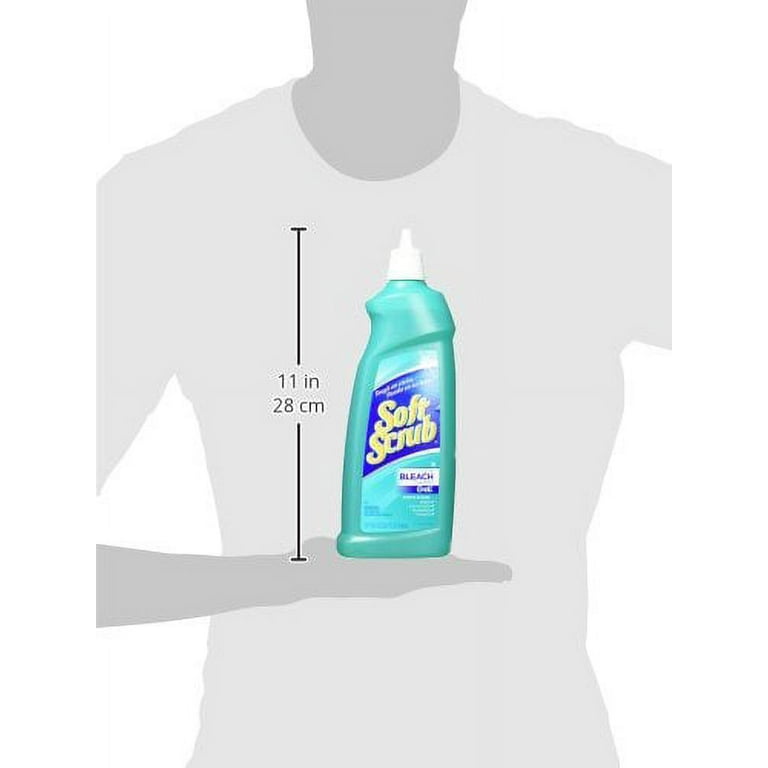 Soft Scrub with Bleach Cleaner Gel 28.6 Fluid Ounces Household Cleaner