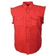 thumbnail image 1 of Milwaukee Performance Men's Twill Shirt (Red, 3X-Large) (100% Cotton), 1 of 2
