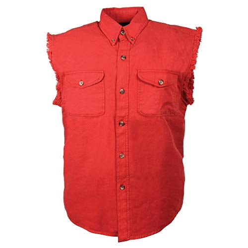 Milwaukee Performance Men's Twill Shirt (Red, 3X-Large) (100% Cotton)