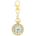thumbnail image 1 of Durable Stainless Steel Night Glow Pocket Watch with Buckle Design for Decor Golden Color, 1 of 9