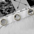 thumbnail image 4 of Homewish Jungle Deer Moose Curtains Pack of 2 (42x84 Each) for Men, Grey Camo Buffalo Curtains Blackout, Rustic Hunting Theme Bedroom Curtains, Window Curtains Decor, 4 of 6