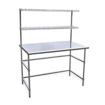 Manufacturer Varies Workbench,SS,60" W,30" D 4UEN3