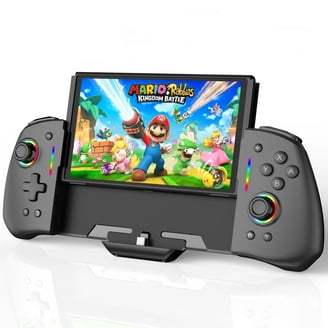 Binbok Switch Pro Controller: Wireless/Wired, Dual Motor, 4 RGB