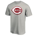 thumbnail image 2 of Men's Fanatics Heather Gray Cincinnati Reds Official Logo T-Shirt, 2 of 3