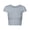 Gray, variant on Crop Tops for Women Summer Trendy Tight Tshirts Slim Fit Short Sleeve Basic Cute Tee Going out Clothes