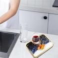 thumbnail image 4 of Molde De Bandeja De Silicona Fácil De Usar Molde De Bandeja De Comida Molde De Tabla De Servir Multiusos Con Soporte De Copa De Vino Para Manualidades Caseras Hechas A Mano Scienceny HA013206-00, 4 of 7