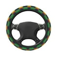 thumbnail image 6 of XMXT Mondrian Plaid Prints Steering Wheel Cover, Elastic Non-Slip Universal Fit Car Decor Accessories Protector for Auto SUV Trucks, 6 of 8