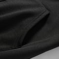 thumbnail image 5 of Men'S Casual Full Zip Up Sherpa Lined Hoodie Thick Fleece Heavyweight Jacket Windproof Thermal Zipper Sweatshirt, 5 of 8