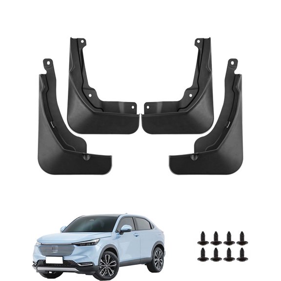 Mud Flaps Splash Guards Fit For Honda CR-V 2023-2024, Car Fenders For Cars, Mud Guards,Front And Rear 4 Pieces Car Mudguards Wheel Dirt Flaps-Black