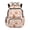 Axolotl & Capybara Floral, variant on Cute Teddy Bear Floral School Backpack with Water Resistant Smooth Zippers Kids Backpack for Girls, Waterproof 17 Inch Bookbag for Back to School Travel Middle School