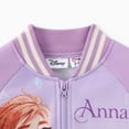 thumbnail image 5 of Disney Frozen Toddler Girls Bomber Jackets Anna Graphic Tie Dye Lightweight Sweatshirts Sizes 2-6, 5 of 7