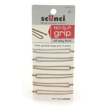 Scunci No-Slip Grip Bobby Pins Assorted Colors (Pack of 2)