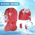 thumbnail image 3 of Asiento Coche Cgtredaw 4 en 1 Cochecito Toldo Parasol Cubierta Doona FooFoo rosa, 3 of 9