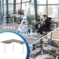 thumbnail image 2 of Large Electric Height Adjustable Corner Standing Desk, 2 of 10