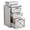 White, variant on File Cabinet, 15.7"D x 17.7"W Filing Cabinet with 3 Drawers, Printer Stand for Home Office, Gray