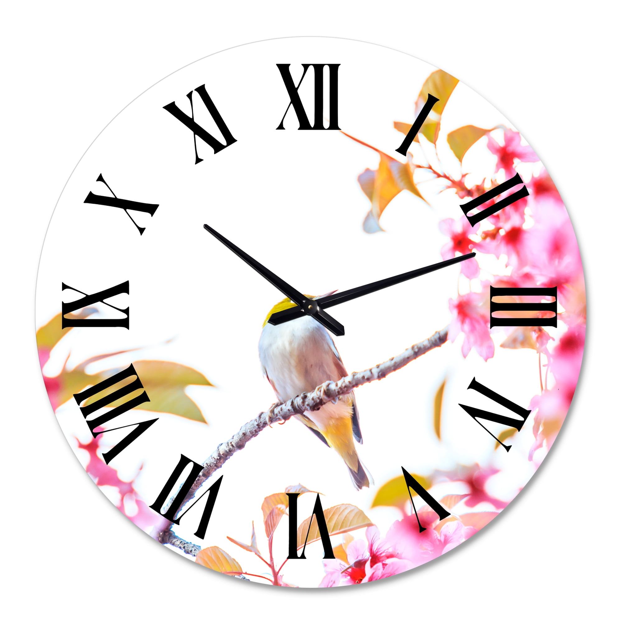 Designart 1 in Quartz Traditional Wall Clock
