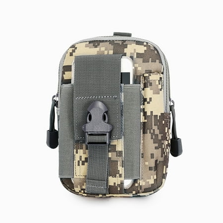 Outdoor Camping Climbing Bag Tactical Military Molle Hip Waist Belt Wallet Pouch Purse Phone